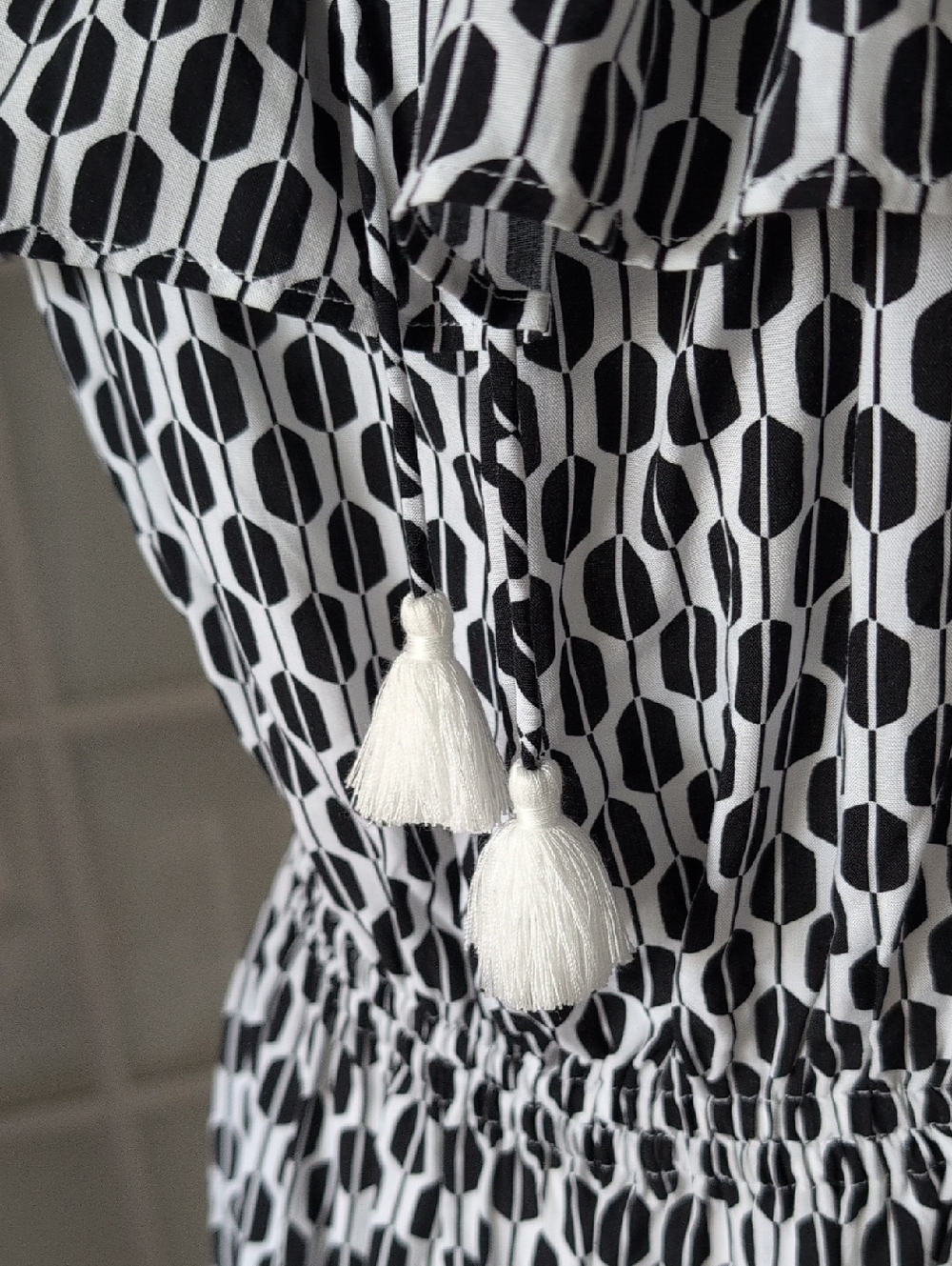 NWT kate spade Arrow Striped Rayon Dress Medium Knee Length - Picture 13 of 13